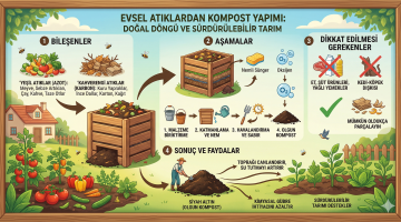 Evsel Atıklardan Kompost Yapımı